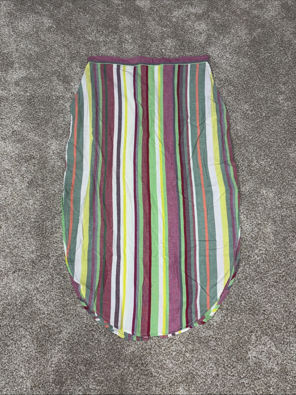 Kavu striped cotton midi skirt size xl - Picture 4 of 6